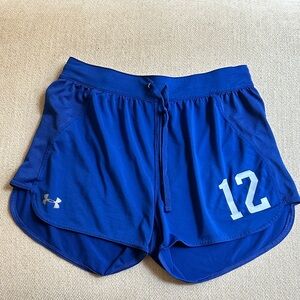 Under Armour Women's Royal Blue Athletic Shorts